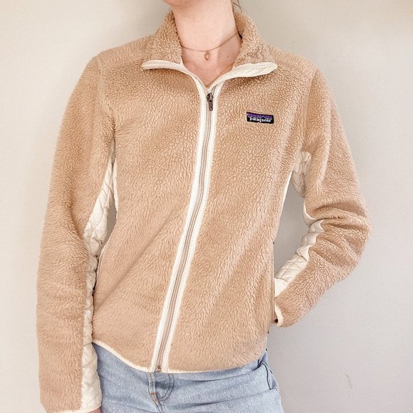 Patagonia Jackets & Blazers - Patagonia Fuzzy Tan Classic Retro X Jacket